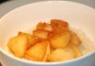 Rijstepap met gebakken appel